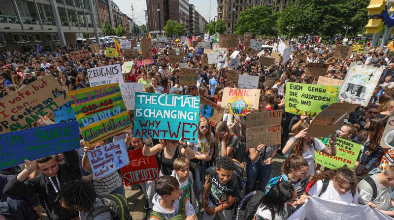 Manifestación Jóvenes por el clima