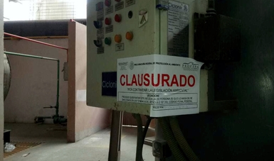 Clausurado de Profepa