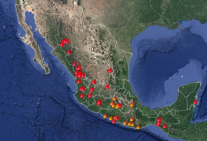 incendios forestales