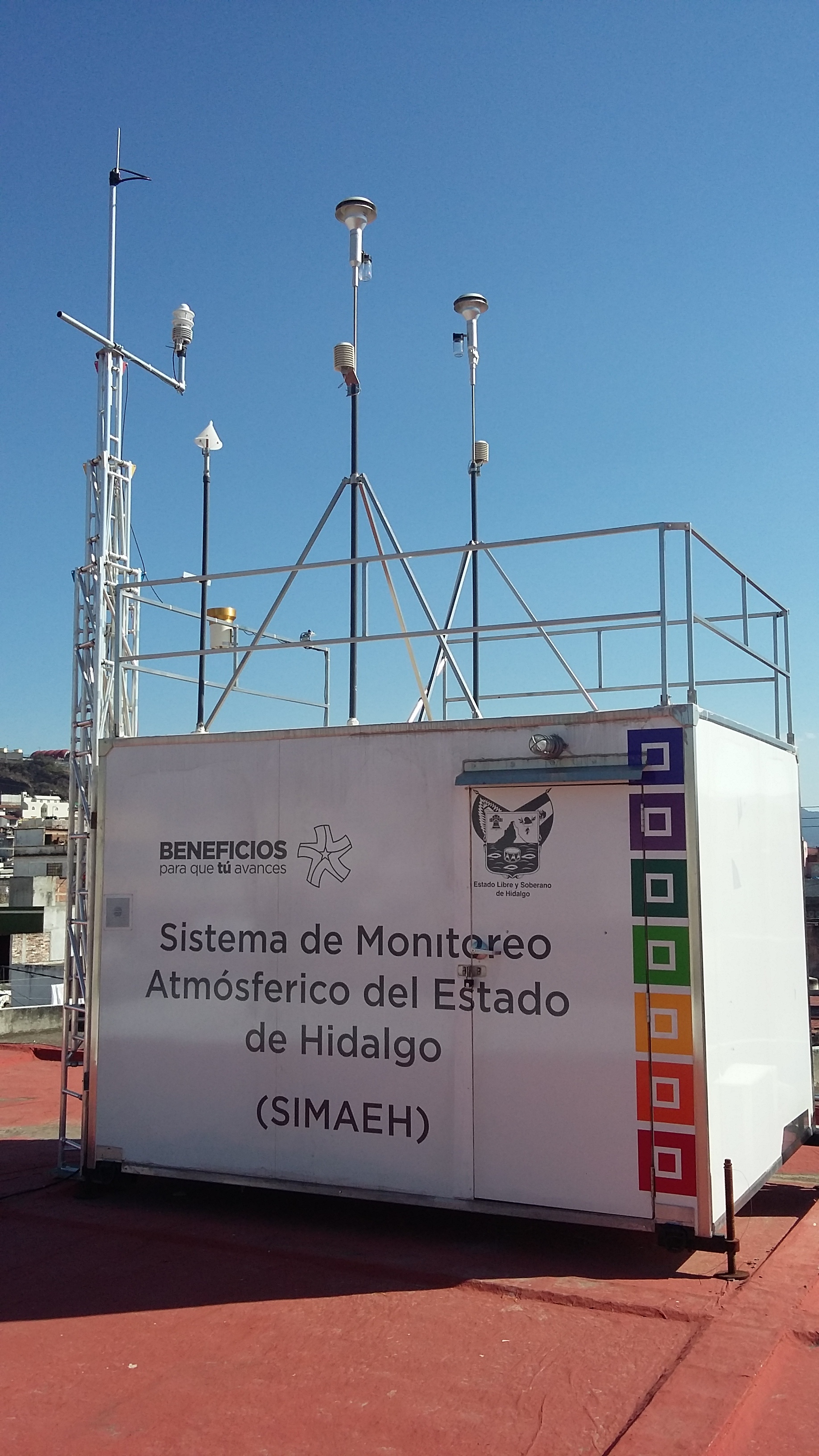 Estación de monitoreo atmosférico 