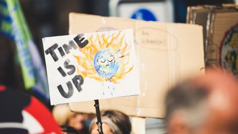 Protesta contra el cambio climático