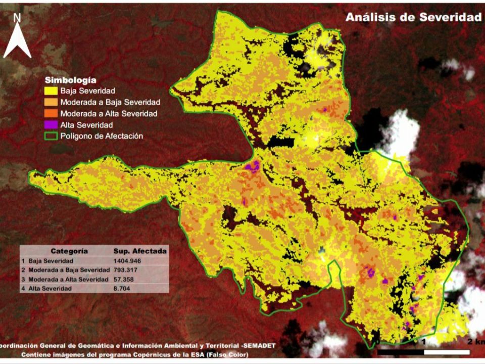 Incendios en Bosque la Primavera