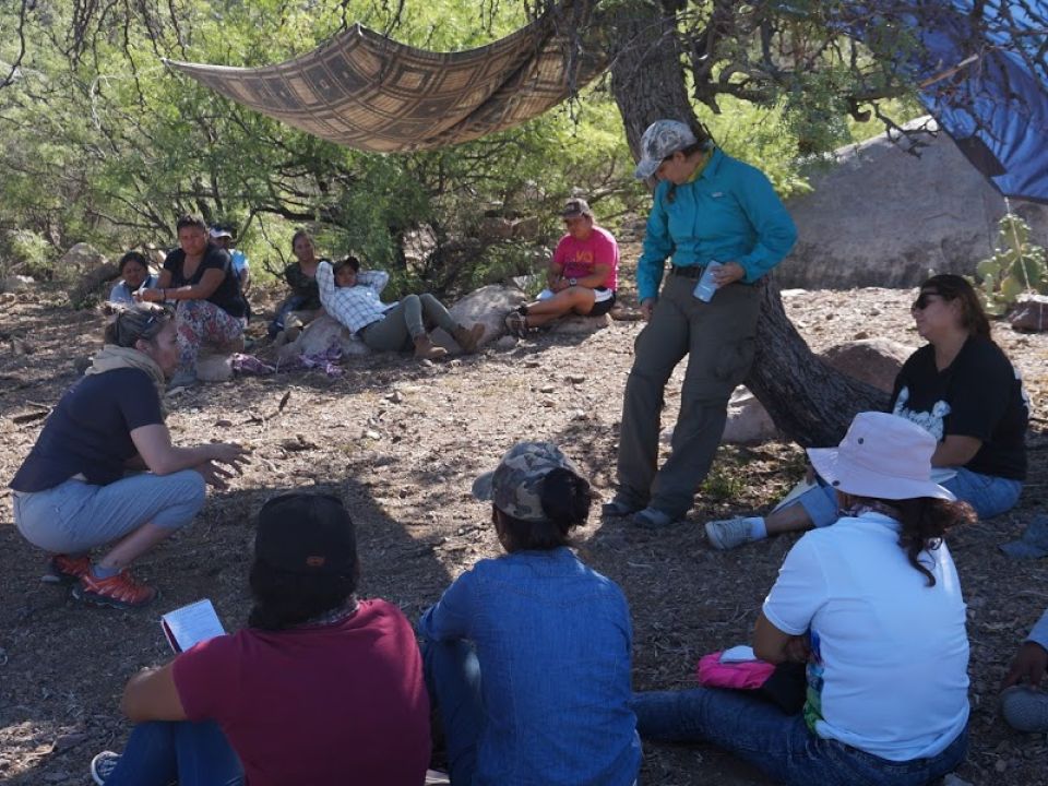 Mujeres brigadistas