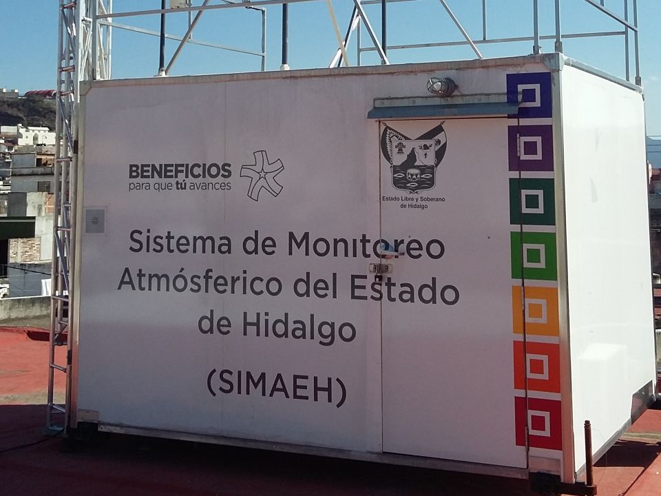 Estación de monitoreo atmosférico 